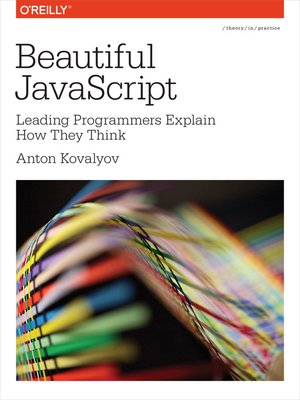 Beautiful JavaScript - ebook